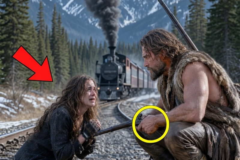 Thrown Off The Train In The Wilderness, The City Girl Was Found By A Mountain Man Needing A Wife