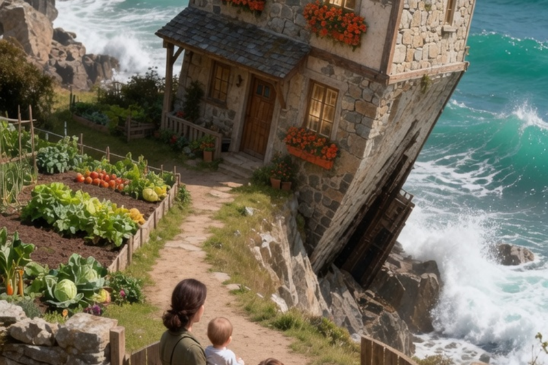 Everyone Laughed When the Widow Took the Crooked House Nobody Wanted—Then Her First Night There Exposed the Secret Buried Under the Floor