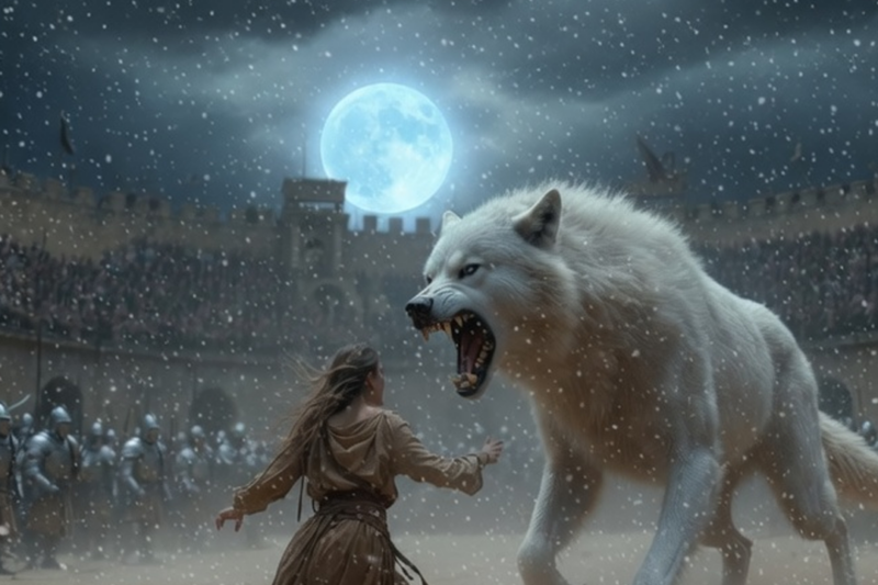 NO ONE COULD RIDE THE GIANT WOLF — UNTIL THE OMEGA DID IT, IT SHIFTED AS ALPHA KING & CLAIMED AS HIS