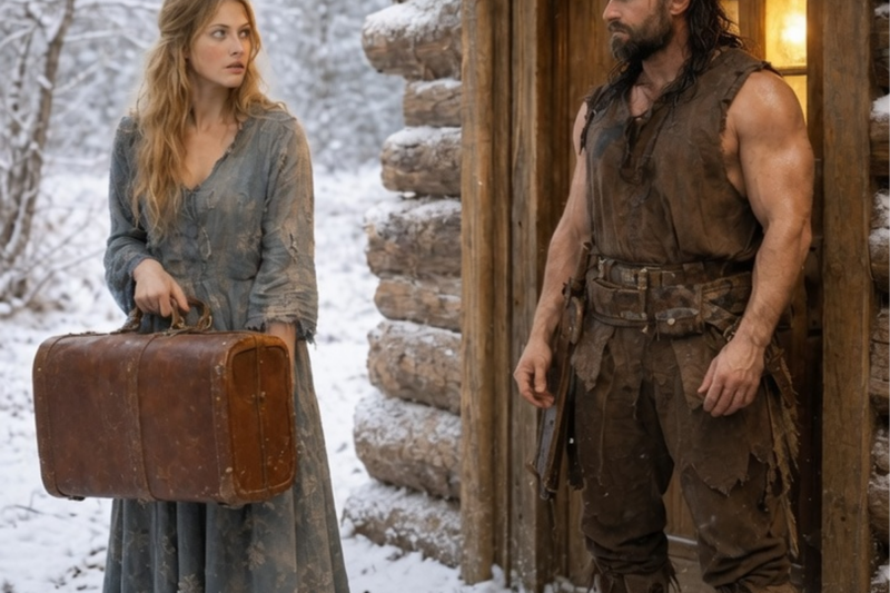 Mail-Order Bride Arrived In Rag On Christmas Eve The Lonely Mountain Man Saw Her Worth And Chose Her