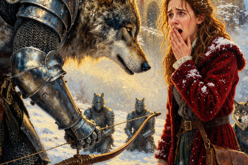 Alpha King Hired Her To Read an Ancient Covenant — Then His Warriors Bowed in Fear