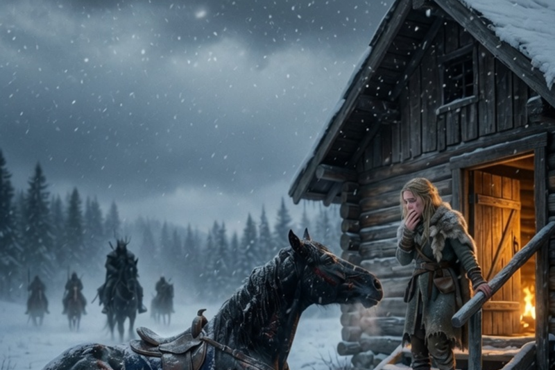 THE ALPHA KING’S HORSE VANISHED FOR THREE MONTHS… THEN IT WAS FOUND AT A REJECTED GIRL’S DOOR