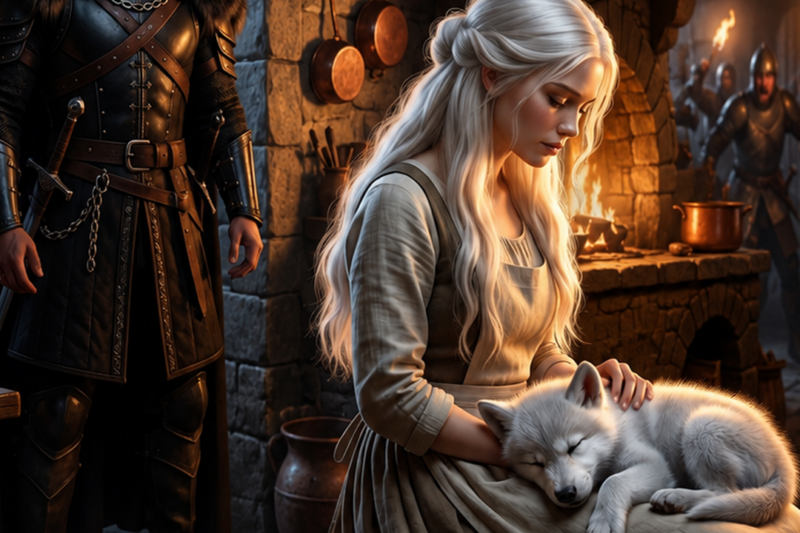 The Royal Cub Escaped Every Guard… Just to Sleep Beside the Kitchen Omega