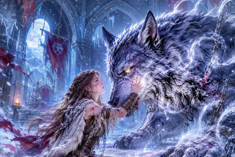 SHE SACRIFICED HERSELF TO THE FERAL BEAST TO PROTECT HER PACK—SHE BROKE THE ALPHA KING’S CURSE