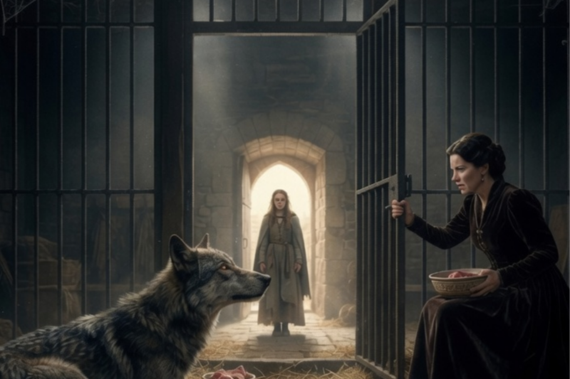 THE ALPHA KING’S BEAST WOULDN’T EAT FROM ANYONE