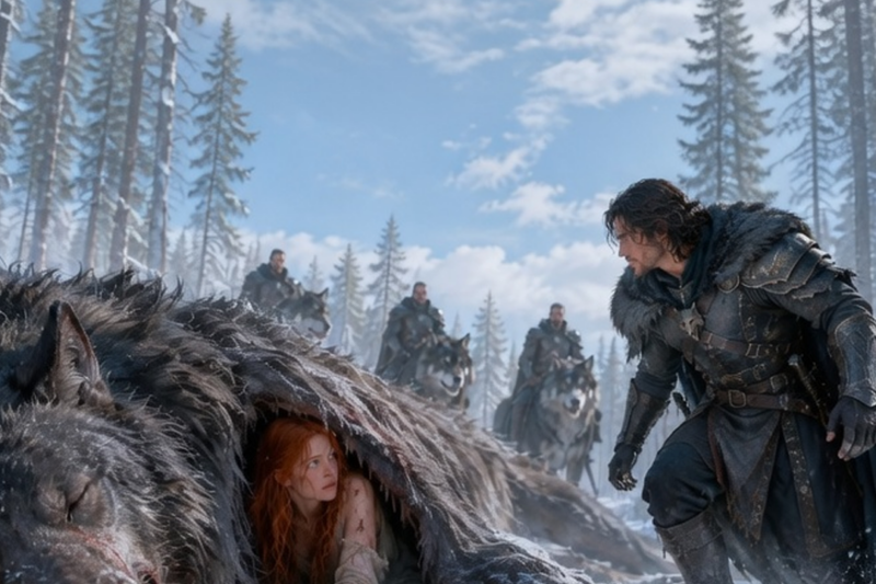 THE RUNAWAY OMEGA HID INSIDE THE ALPHA KING’S FALLEN WAR BEAST FOR THREE DAYS