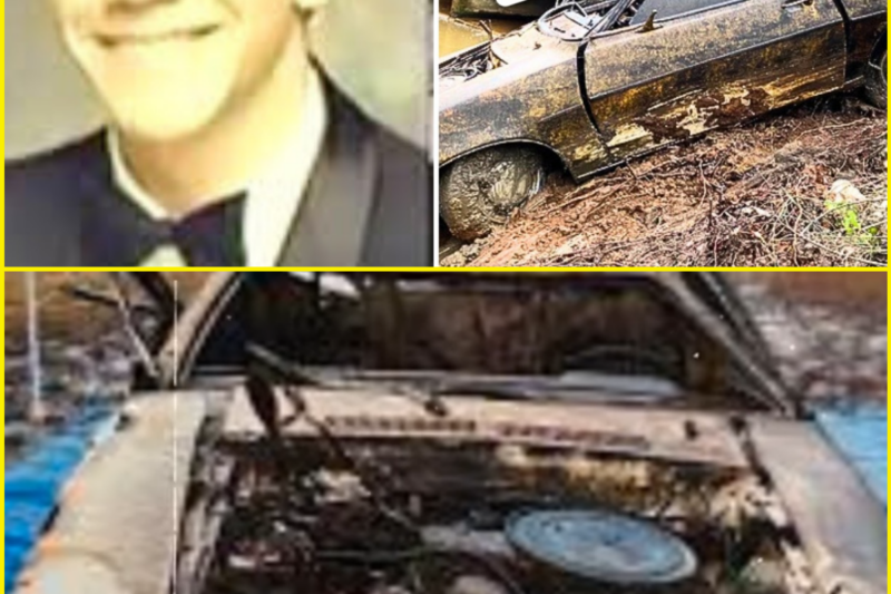 HE VANISHED ON A RAINY NIGHT IN 1976 — 45 YEARS LATER, A CONSTRUCTION CREW FOUND HIM STILL BEHIND THE WHEEL 😨🚗