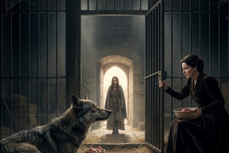 THE ALPHA KING’S BEAST WOULDN’T EAT FROM THE NEW LUNA’S HAND — IT STARVED UNTIL SHE RETURNED