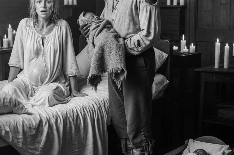 THE DARK TRIplet: PLANTATION WIFE ORDERS SLAVE TO HIDE HER BLACK BABY OR DIE IN SHAME (VIRGINIA, 1856)