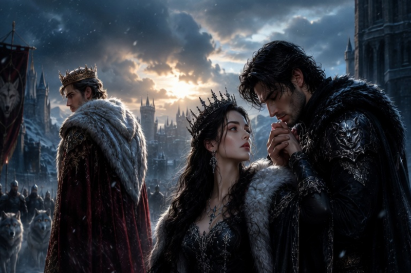 HE BANISHED HIS QUEEN TO PROTECT HIS MISTRESS — THEN WATCHED THE RUTHLESS ALPHA WORSHIP HER INSTEAD