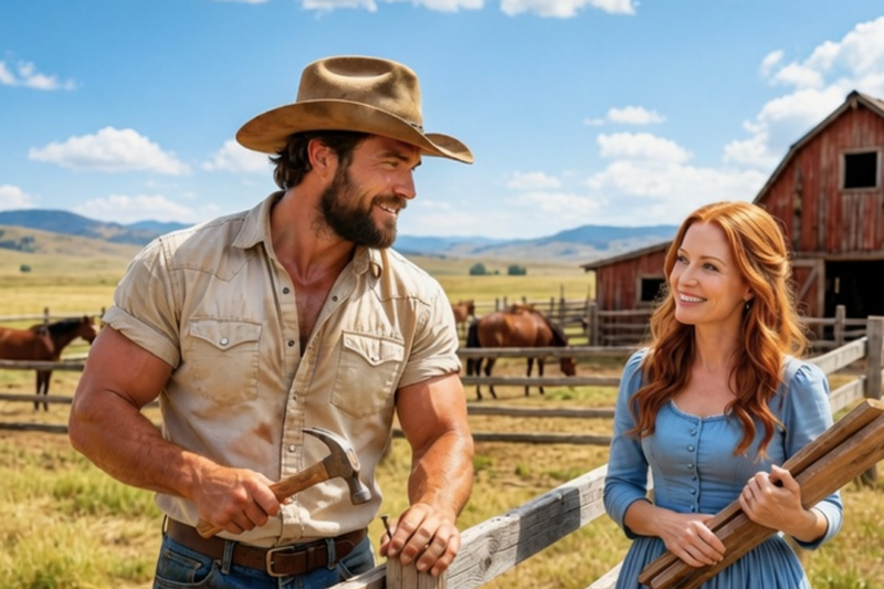 I HELPED THE WIDOW REPAIR HER FENCE… AND SHE SAID, “I NEED A STRONG MAN LIKE YOU”
