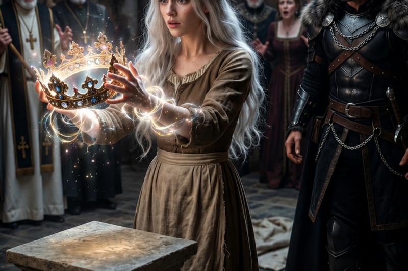 The Omega Was Told to Dust the Royal Crown… It Refused to Leave Her Hands