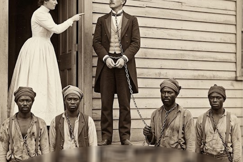 THE PLANTATION WIFE WHO LOCKED HER HUSBAND WITH THE SLAVES TO DIE — A NIGHT OF BLOODY REVENGE IN MISSISSIPPI
