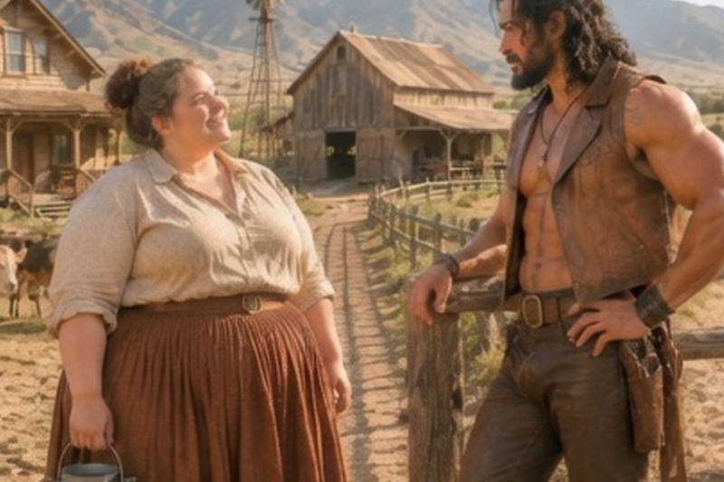 He Married A Plus-Size Bride to Milk the Cows — She Turned It Into A Frontier Goldmine
