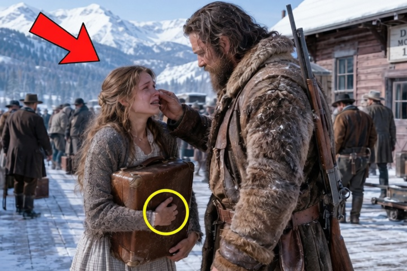 Mail-Order Bride Arrived Crying — The Mountain Man Whispered, “You Don’t Have To Pretend”… And She..
