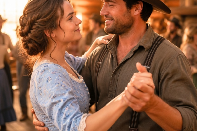 They Forced the Rancher to Marry the Town’s Old Maid—Then He Fell in Love With Her Smile