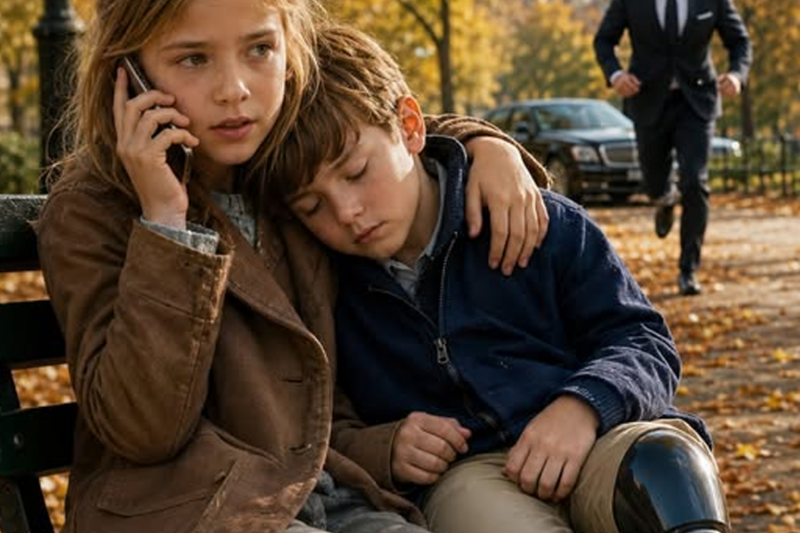 HOMELESS GIRL CALLS A BILLIONAIRE SON’S EMERGENCY CONTACT THEN EVERYTHING CHANGES...