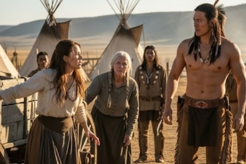 “KILL US OR HELP US…” TWO DESPERATE WOMEN ENTERED A COMANCHE CAMP, THEN SOMETHING STRANGE HAPPENED BETWEEN THEM AND THE CHIEF