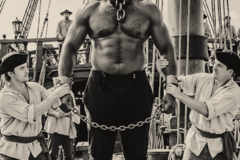 THE CHAINED GIANT ON THE SLAVE SHIP HAD LOST EVERYTHING… UNTIL ONE STORMY NIGHT CHANGED THE COURSE OF HIS DESTINY