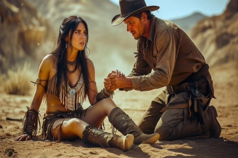 THE OUTLAW WHO STOOD BETWEEN A WOMAN AND A TOWN