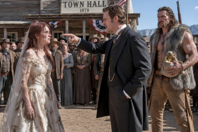 Mountain Man Bought a Rejected Bride for $10 — What She Did 3 Days Later Shocked the Whole Town…