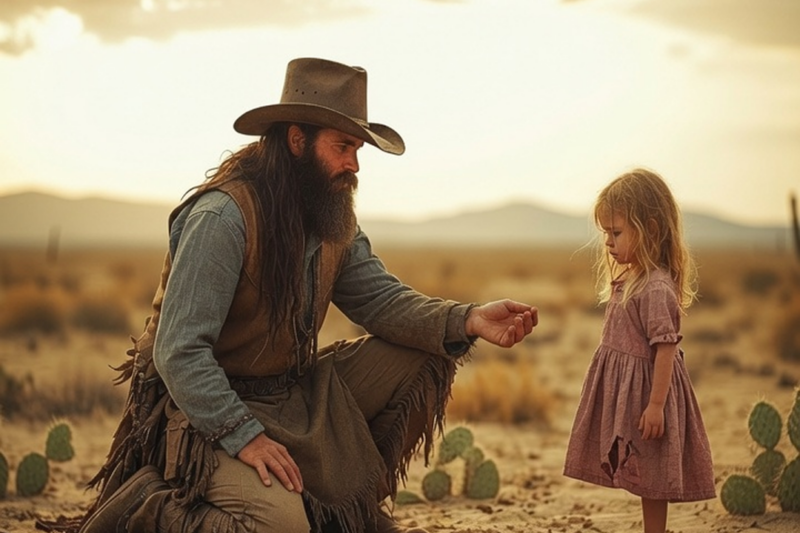 Shunned for Her Smell, Little Girl Was Alone—Until a Rancher Bathed Her Clean and Gave Her a Home