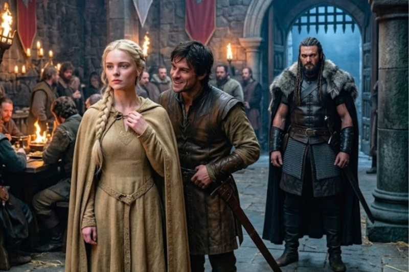 “He Chose Another Woman,” She Whispered… Then The Alpha King Walked In And Stared Only At Her