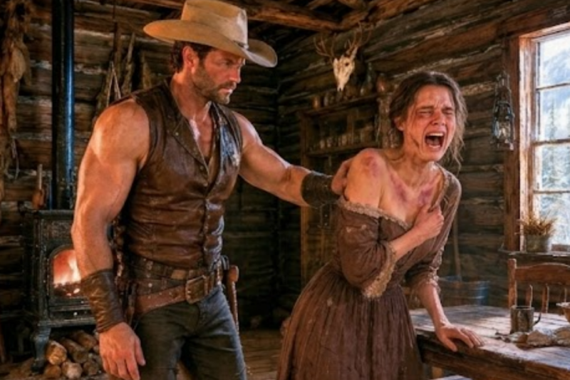 “I Thought I Escaped Him…” Then A Rider Appeared At The Cabin