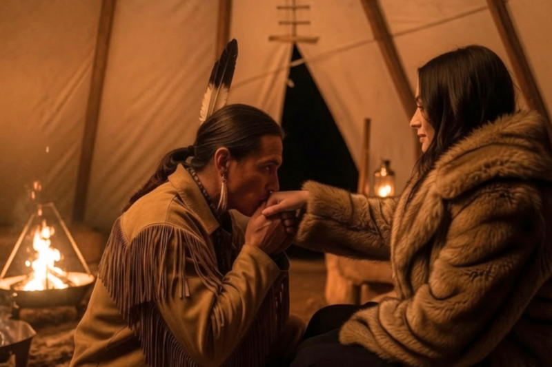 “DON’T FALL IN LOVE WITH ME” THE APACHE WARNED—BUT ONE BLIZZARD FORCED A WIDOW TO CHOOSE EVERYTHING OR NOTHING