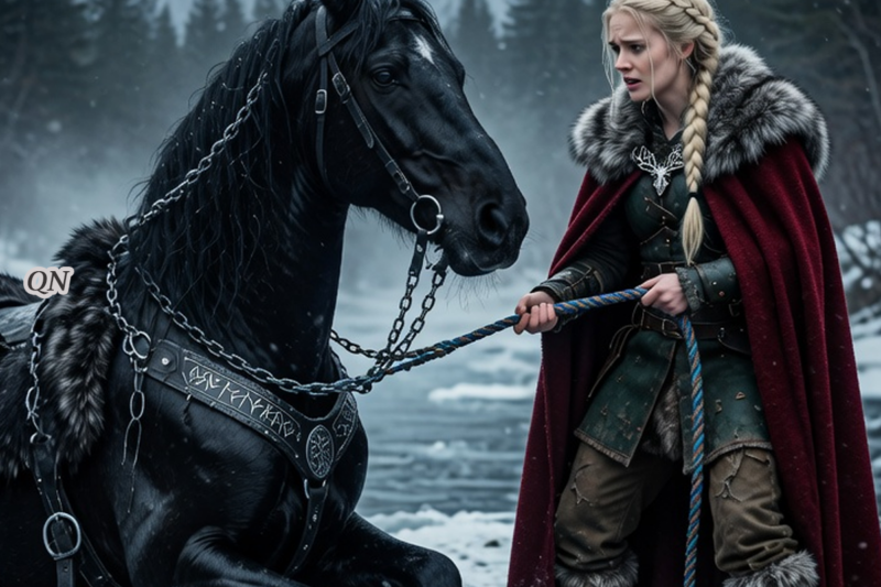 THE GIRL WHO SAVED THE ALPHA KING’S STALLION