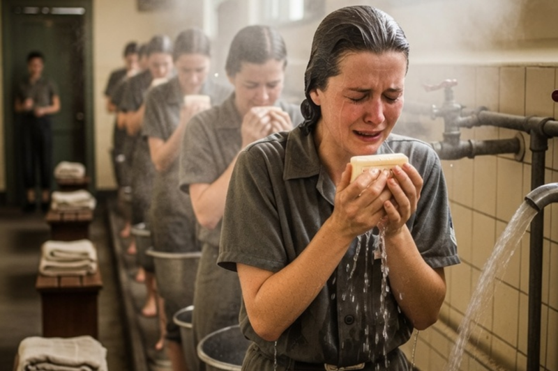 THE SHOWER THAT BROKE THE NAZI LIES