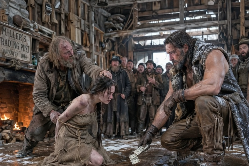 $20 BOUGHT A MULE OR A RIFLE BUT HE BOUGHT A BROKEN GIRL INSTEAD AND HER NEXT WORDS SHATTERED THE MOUNTAIN MAN’S HEART