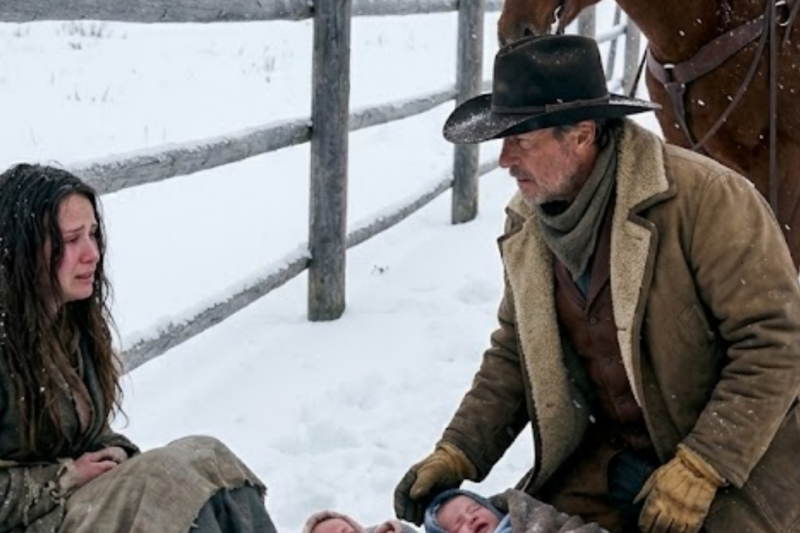 “Nobody Will Ever Find You Out Here.” He Believed The Blizzard Would Erase His Crime Forever—Until A Lone Rider Followed A Baby’s Cry Into The White Wilderness