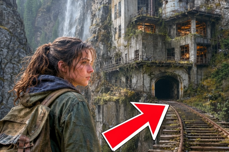 The Drifter Girl Followed the Dead Train Tracks — And Found the Factory Still Glowing Inside