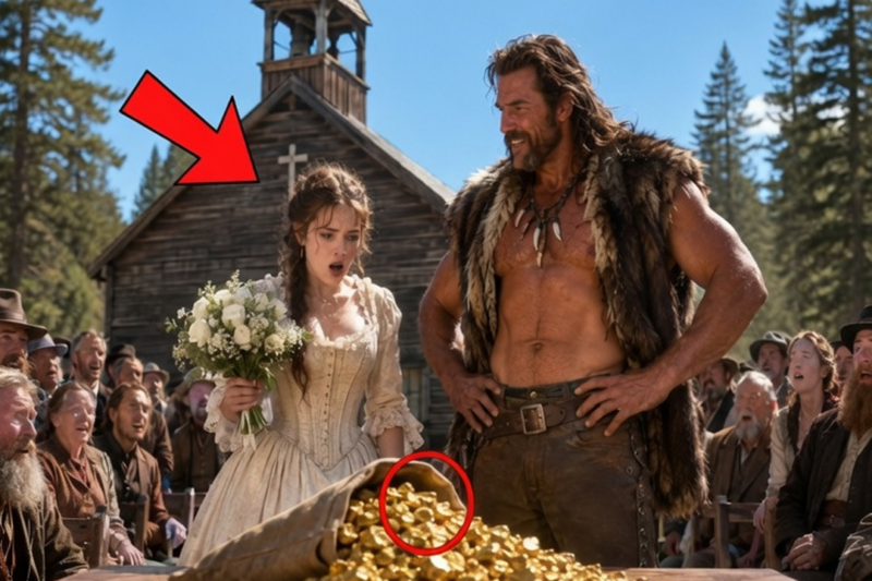 At 19, She Was Forced to Marry a Mountain Man — But His Wedding Gift Silenced the Whole Town