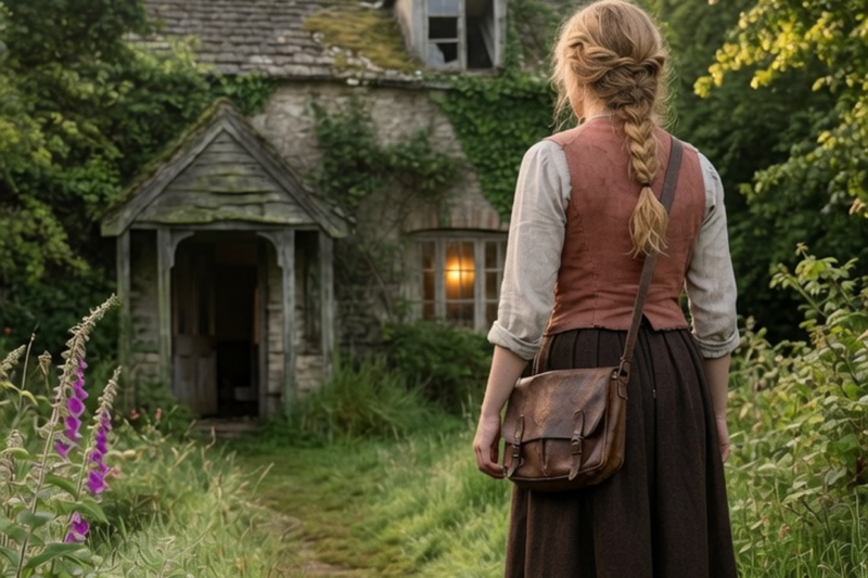 Mocked for Buying the Worthless Old Forest House—What Was Behind the Cellar Wall Made Her Rich