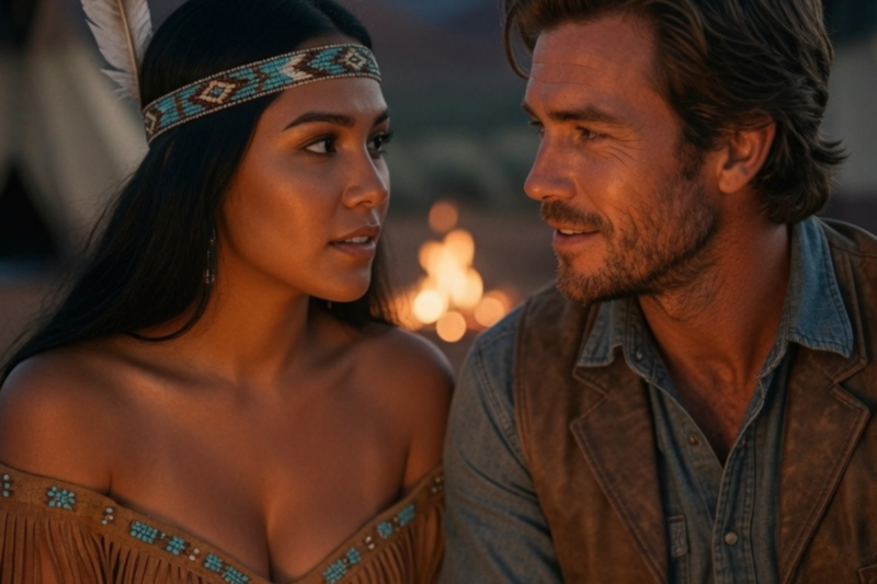 “YOU BELONG TO ME NOW,” THE APACHE WIDOW SAID AFTER BUYING THE CAPTIVE COWBOY—HIS NEXT WORDS LEFT THE ENTIRE CAMP FROZEN