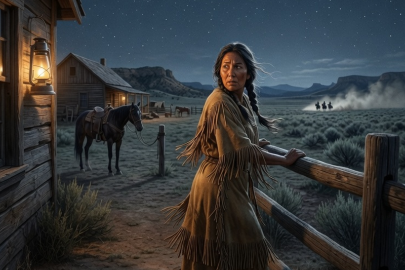THE NATIVE WIDOW WHO CARRIED A DEAD MAN’S SECRET