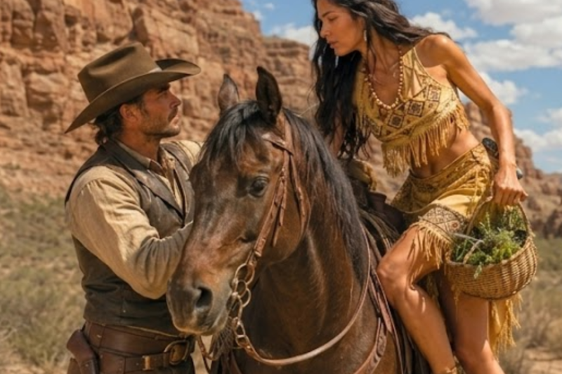 “YOU ARE NOW HER HUSBAND.” THE APACHE CHIEF SAID — BUT THE COWBOY HAD ONLY SAVED A LOST WIDOW FROM DYING