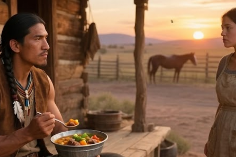 “I’VE NEVER BEEN KISSED…” SHE WHISPERED IN THE MESQUITE GROVE, AND THE APACHE’S RESPONSE LEFT HER HEART RACING FOR MORE