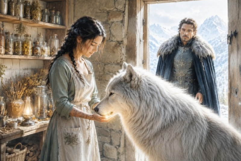 EVERY WOLF KEPT HER SECRET — UNTIL HIS GREAT WOLF FOUND HER DOOR
