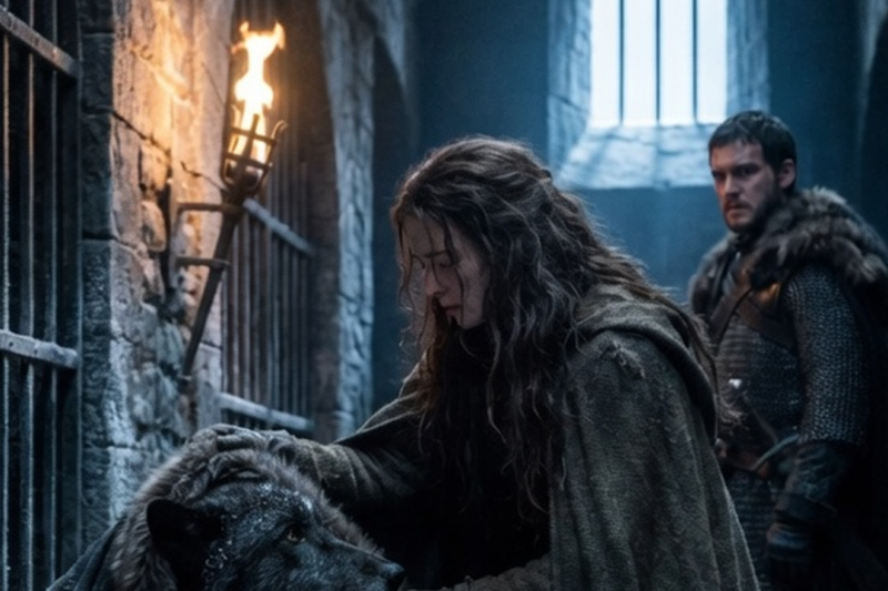She Slipped Her Cloak Over the Alpha King’s Shivering Wolf in the Cage — It Stopped Howling
