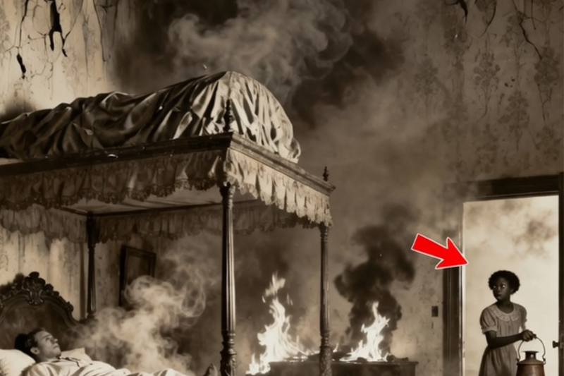 THE 16-YEAR-OLD SLAVE GIRL WHO BURNED HER MASTER ALIVE IN HIS BED