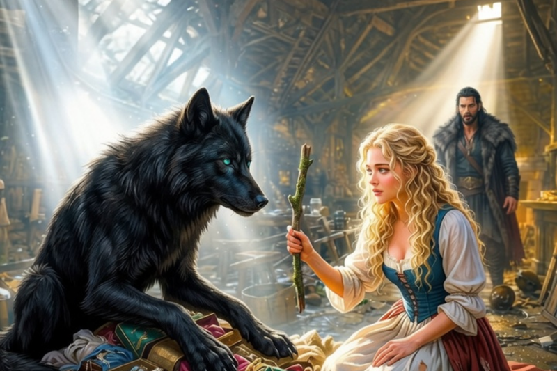 Alpha King’s Wolf Kept Destroying Gifts Meant for Other Women — Until She Brought Him a Stick AI
