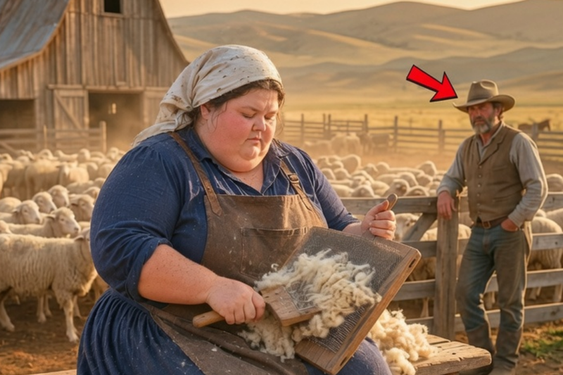 HE MARRIED A PLUS-SIZE WOMAN FOR WOOL WORK—SHE TURNED HIS BROKEN RANCH INTO PRAIRIE ROYALTY