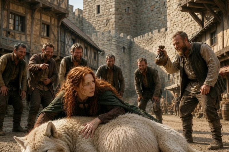 THE OMEGA BOUGHT A SICK PREGNANT WOLF—EVERYONE LAUGHED UNTIL THEY LEARNED SHE WAS THE ALPHA KING’S