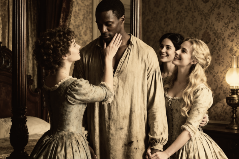 3 PLANTATION MISTRESSES TOOK TURNS ABUSING THEIR SLAVE—UNTIL HE MADE THEM SCREAM FOR MERCY IN THE FLAMES