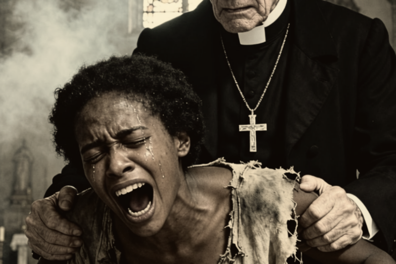 THE SLAVE’S BRUTAL HANGING VENGEANCE: RAPIST PRIEST SWUNG FROM HIS OWN BELLS