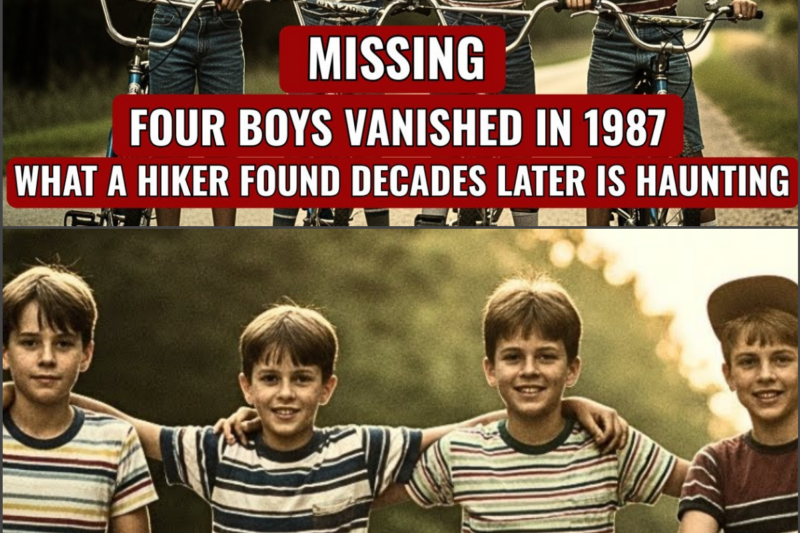 THE NOTE THEY FOUND AFTER 28 YEARS — Four Boys Vanished Into the Woods, and What They Left Behind Broke an Entire Town