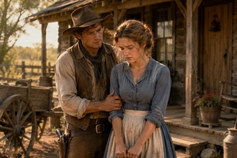Crippled & Discarded by Her Husband – A Cowboy Carried Her Home & Made Her His Wife
